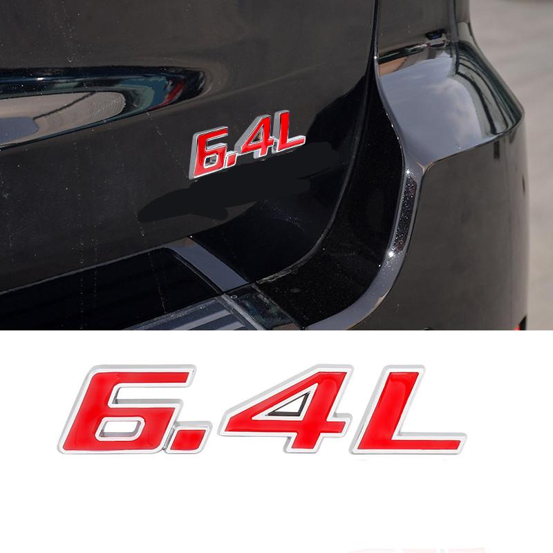 Metal 392 6.4L Car Engine Emblem Car Stickers For Hemi 345 Hemi Charger Caravan Durango Caliber Journey Challenger Avenger Badge