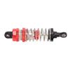 RC Car Shock Absorber Aluminum Alloy Front Shock Damper Replacement for WLTOYS 144010 1 14 Red