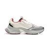 Li Ning Xingji Cushioning Abrasion Resistant Breathable Low top Chunky Sneakers Women's White Gray AGCW088-5