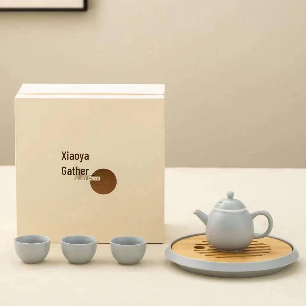 Elegant Ceramic Teapot & Tea Set - Perfect for Hotel, Corporate Gifts, Anniversaries, and Souvenirs with Custom Logo Options. Universal
