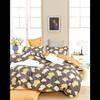 Drap housse Blanc 180 x 200 cm / 100% coton / 57 fils/cm² "King size"