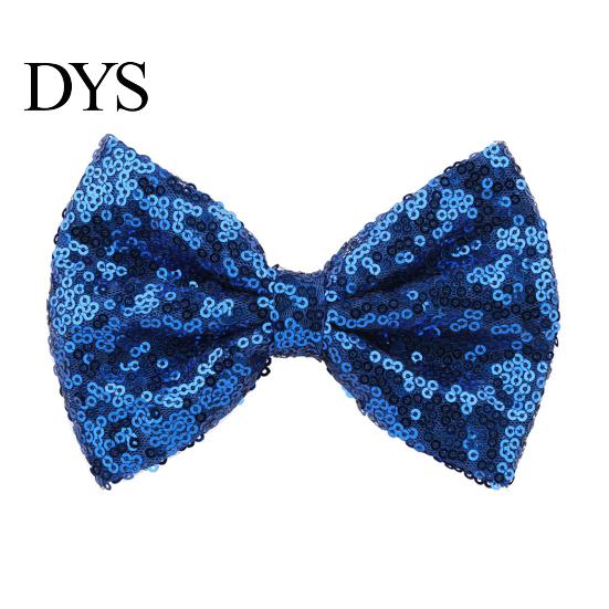 Comfortable Hair Clip Hairpin Safety Rounded Corner with Burr-Free Metal Spring Bow Shape Shiny Sequin Decoration Children Sparkling Accessory