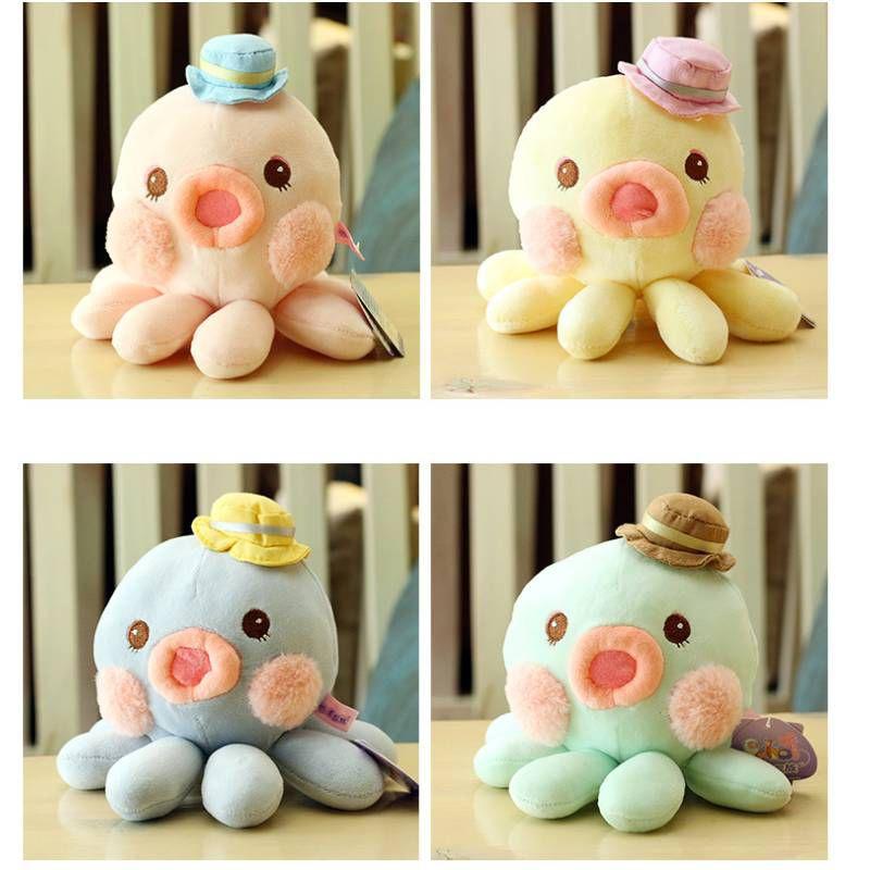 Cute And Cuddly Octopus Plush Toy In Multiple Colors 20/30/40cm