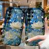 Phone Case: 2D Samsung Galaxy A34 A35 M05 M06 S20 S22 S21 FE Plus 5G Case, Dark Night White Lotus Forest, Christmas and Halloween Gift