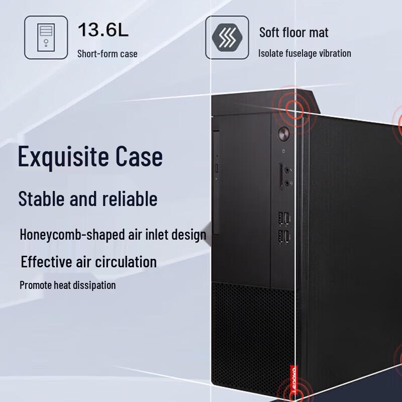 Lenovo M460 Commercial Desktop PC with i5-14400, 16GB RAM, 512GB SSD (CN version)
