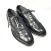 Vintage 80s Department Store Comfort PLUS Sears Hanover Size 10D B 28.0cm Full Brogue Black(USED)