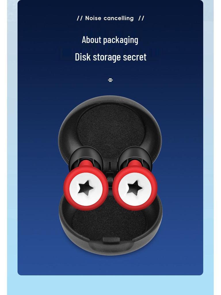 Silicone Soundproof Earplugs for Sleep & Travel - Noise Reduction for Dorms & Airplanes