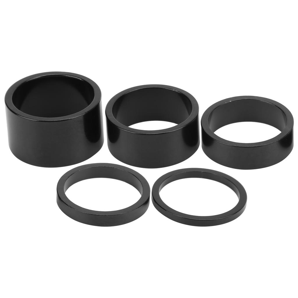 5Pcsset Bicycle Front Fork Washer Mountain Bike Aluminum Headset Spacer Fork Washer