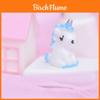 Adorabili Mini Figure di Unicorno Artigianato in Resina Stile Cartone Animato Colorato Perfette Per Giardini Incantati