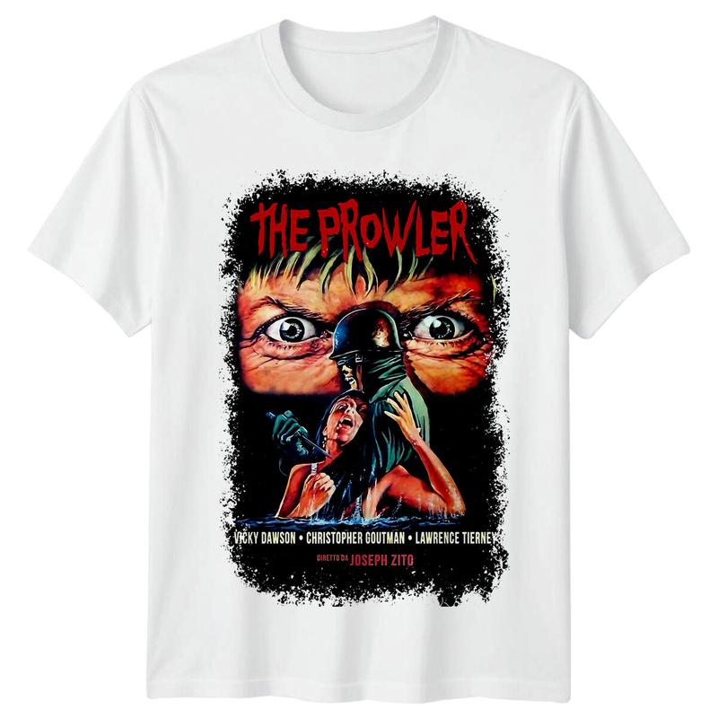 Der Prowler (1981) Unisex T-Shirt im Stil eines Filmplakats Retro 80er Jahre Tee