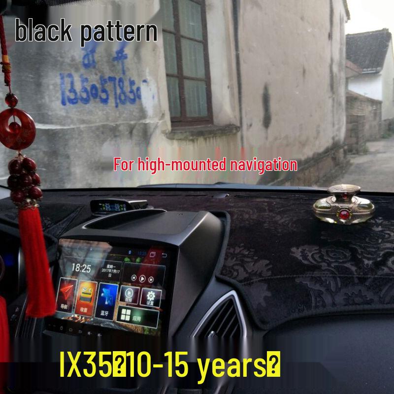 Parasol Moderno para Volante y Alfombrilla Bloqueadora de Luz para Salpicadero para ix35 Langdong Feisi