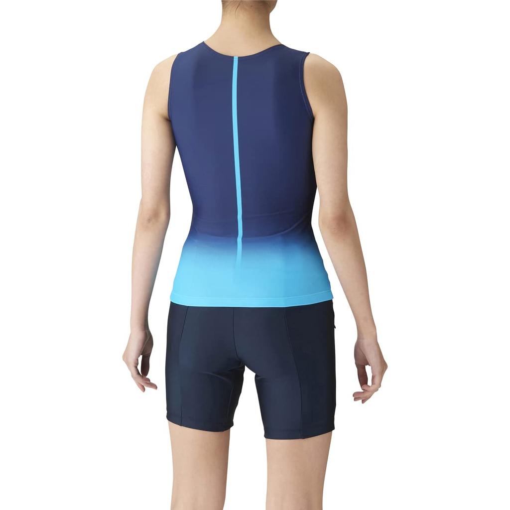 Arena Separate Swimsuit Fitness Separates and Insert Sax x Navy S (Coverback Pads) Women's (SXNY)