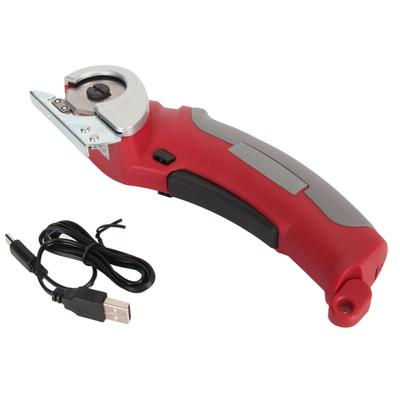 Electric Cordless Scissors Octagonal Blade Ergonomic Handle 2000mAh USB Charge Cloth Cutting