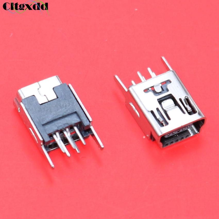 Cltgxdd 10PCS Female Mini USB Socket V3 Port For MP3 MP4 USB Type B 5pin 8Pin10Pin SMT SMD USB Jack Connector Repair Parts 4