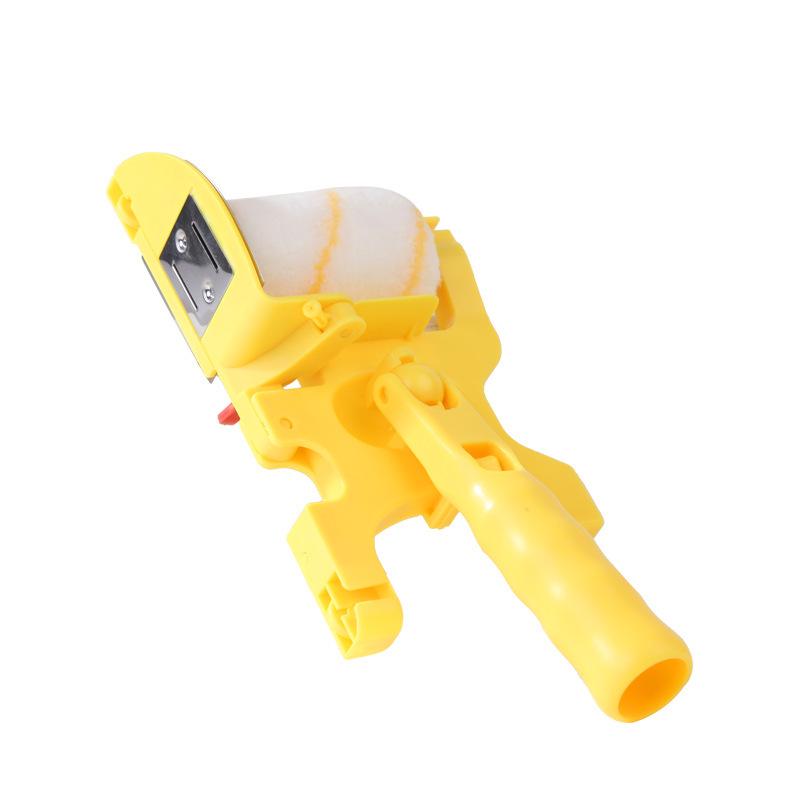 Cross-Border Exclusive Soft Bristle Edge Roller Brush for Precise Wall Corner Painting