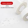 White High Viscosity Wear-Resistant Waterproof Cloth Tape, 5 Meters, for Carpet and Floor Splicing with Strong Adhesion.