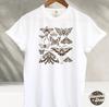 Vintage Butterfly And Moth Shirt Cottagecore Tshirt Aesthetic Shirt Aesthetic Tshirt Cute Tshirts Butterfly Shirt