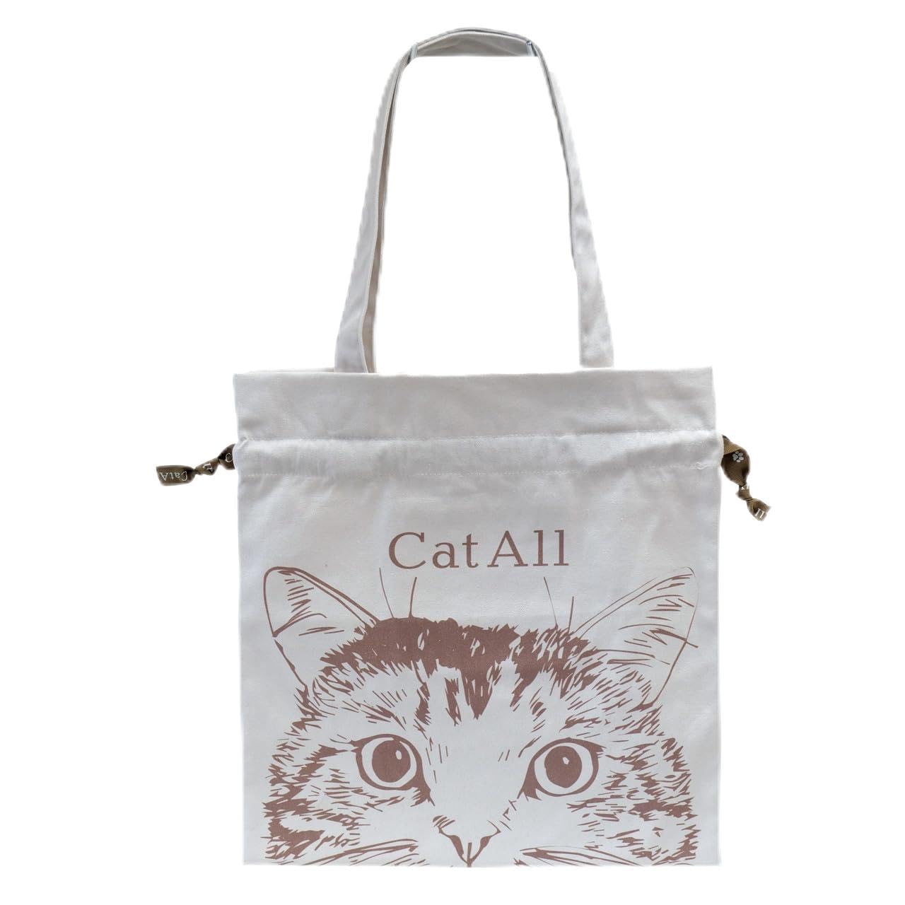 

Сумка-тоут Nicot Cat с завязками, Товары с кошками, Принт с кошками, Подарок (Розовый бежевый), Женская сумка, Дорожная сумка, Сумка-органайзер