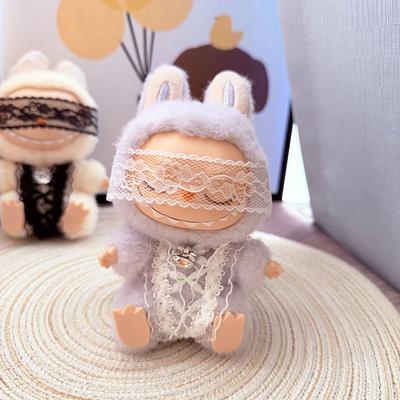 Sexy Clothes for 17cm Labubu Idol Dolls Plush Doll'S Clothes Kawaii Accessories Korea Kpop Exo Hoodie Clothing Outfit No Doll