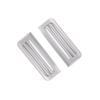 Outlet Vent Cover Matte Silver For Range Rover Evoque 2012-2019 2PC A Pillar Air