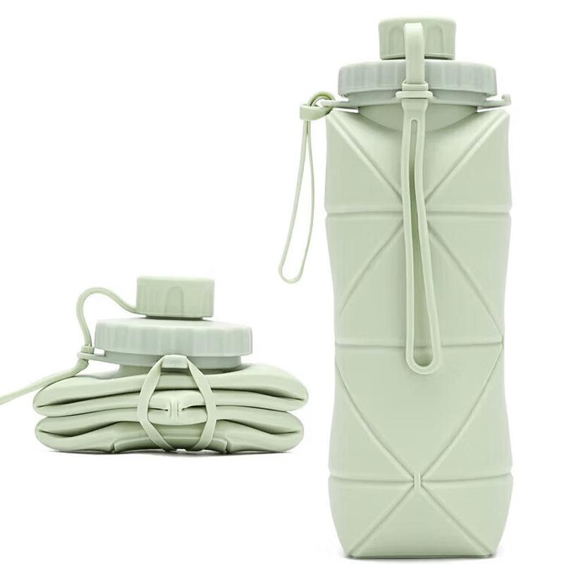 TFO Collapsible Silicone Hiking Water Bottle