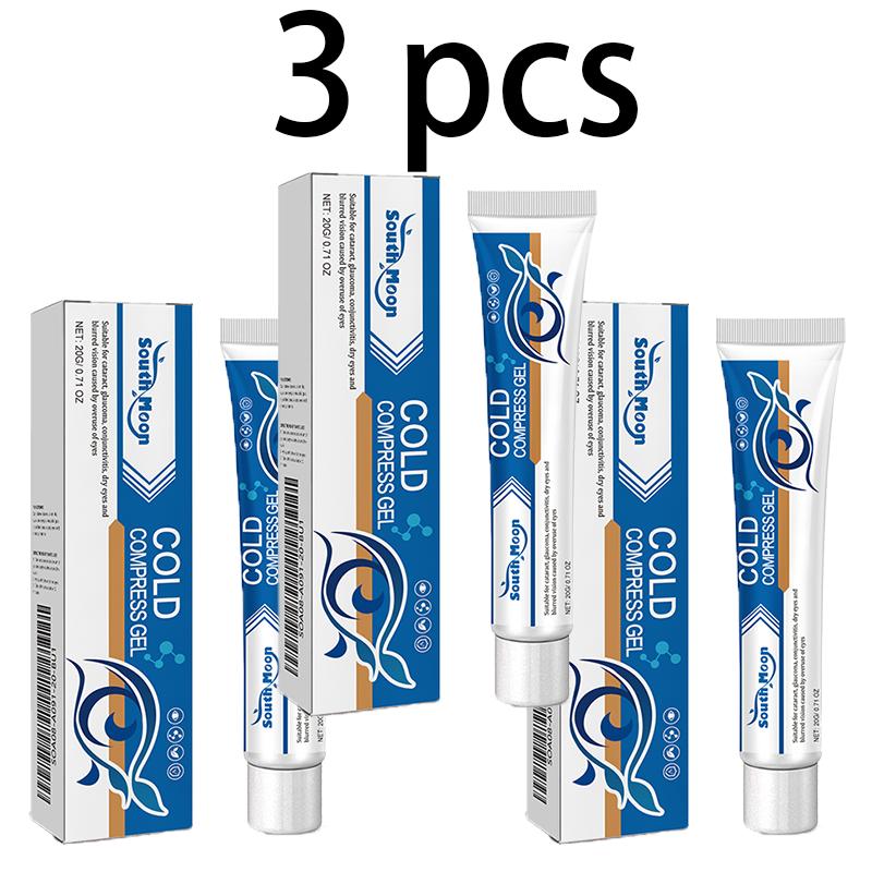 

South Moon Охлаждающий гель для глаз Снимает сухость, затуманенность глаз, усталость глаз, аппликатор для контура глаз, ухаживающий гель