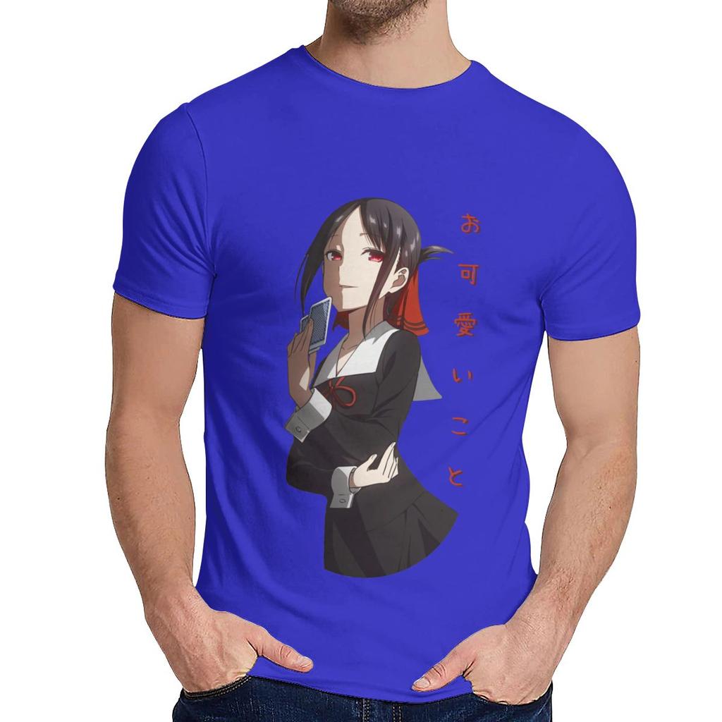 Miękki Cienki Kaguya Okawaii Koto Koszulka Anime Kaguya Sama Miłość To Wojna Shinomiya Kaguya Krótka