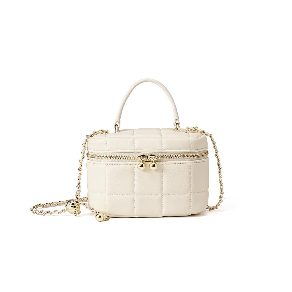 Genuine Leather Small Sachet Bag Women's 2025 New High-Quality Sense Chain Small Bag Single Product Display Bag Super Fire Women's Bag