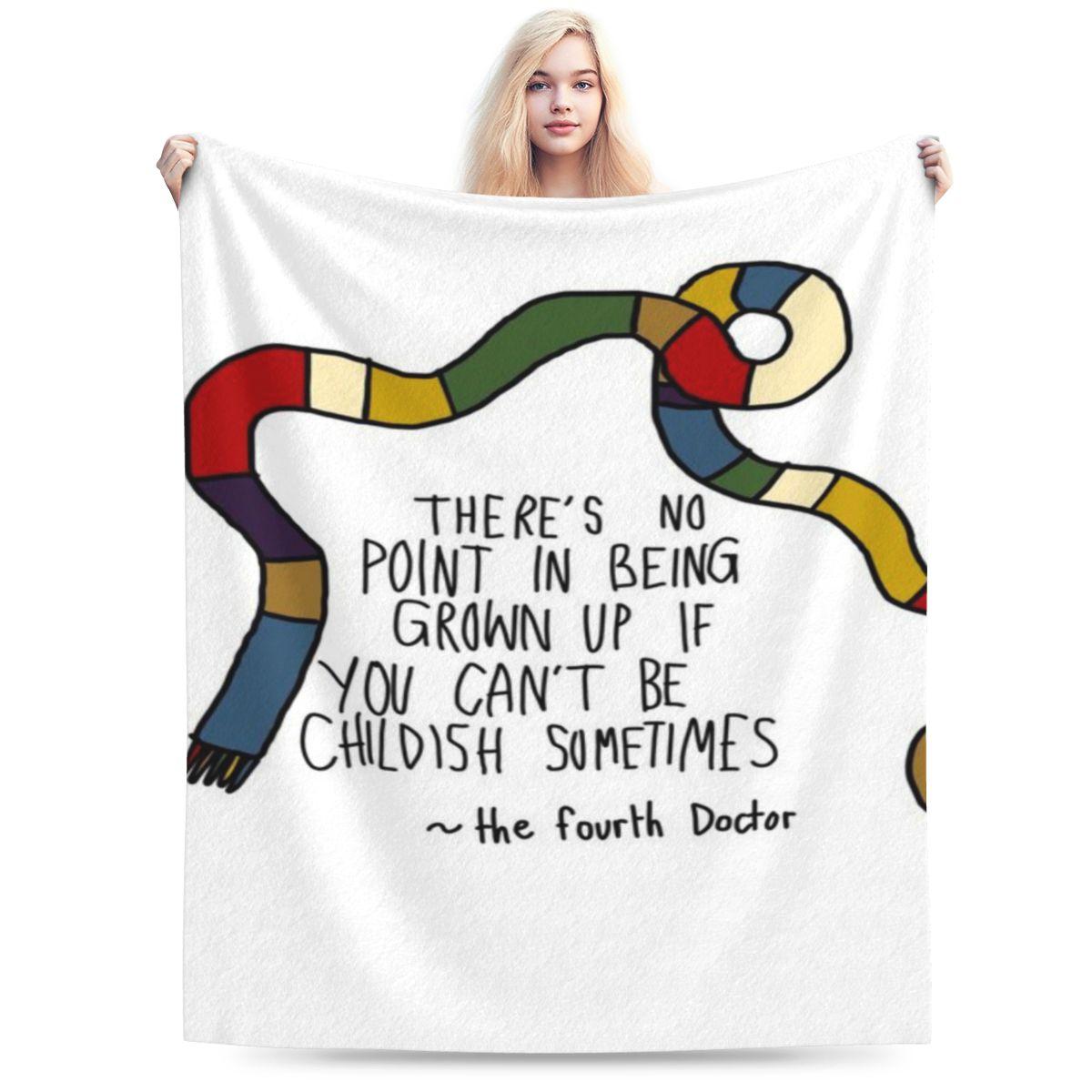 Tom Baker Childishness Custom Soft Party An UltraSoft Micro Fleece Blanket 75x100cm 30x40in