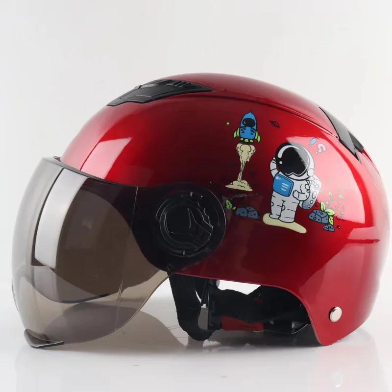 Child Kids Safty Protection Bike Helmets Cute Cartoon Lovely Skating Cycling Riding Bicycle Helmets Four Seasons Unisex Helmet