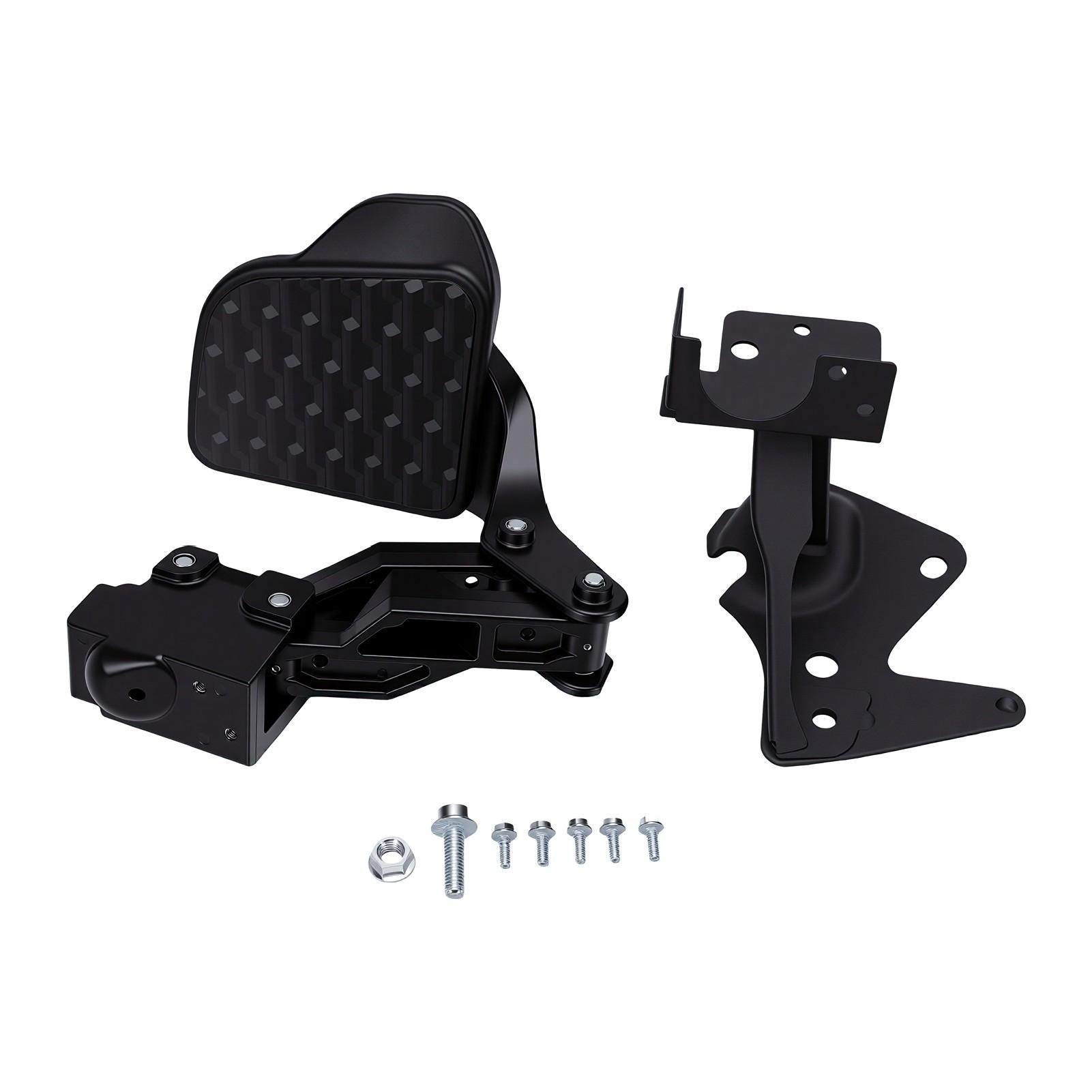 Marchepied arrière rétractable, Remplacement pour 1500 2024 2025 2026 avec Pare-chocs arrière 82216597AC Marchepied de hayon