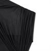 European, American autumn and winter new women's clothing temperament waist foreign style mesh splicing short dress women