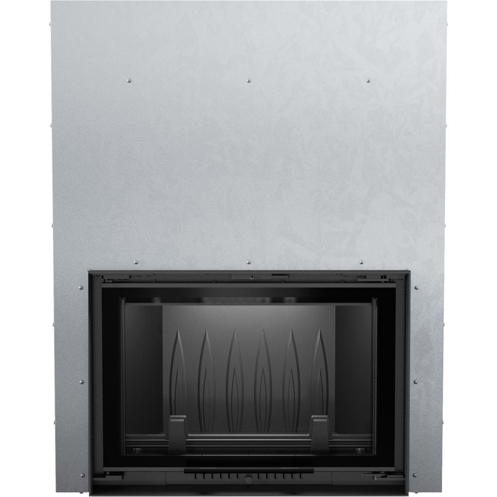 Cast iron fireplace KRATKI WIKTOR 14 kW Ø 200 lift-up