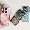 For Moto X70 Air Pro Motorola Signature Phone Case Soft Black Silicone Cover Butterfly Dragon Cat Floral Painting Bumper Funda