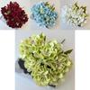 Premium Silk Hydrangea Floral Arrangement For Wedding Styling Home Design