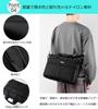 Business Bag Shoulder Bag Large Capacity A4 Bag 14 Inch PC Storage Horizontal Nylon Handbag [zhongningyifeng] Men's