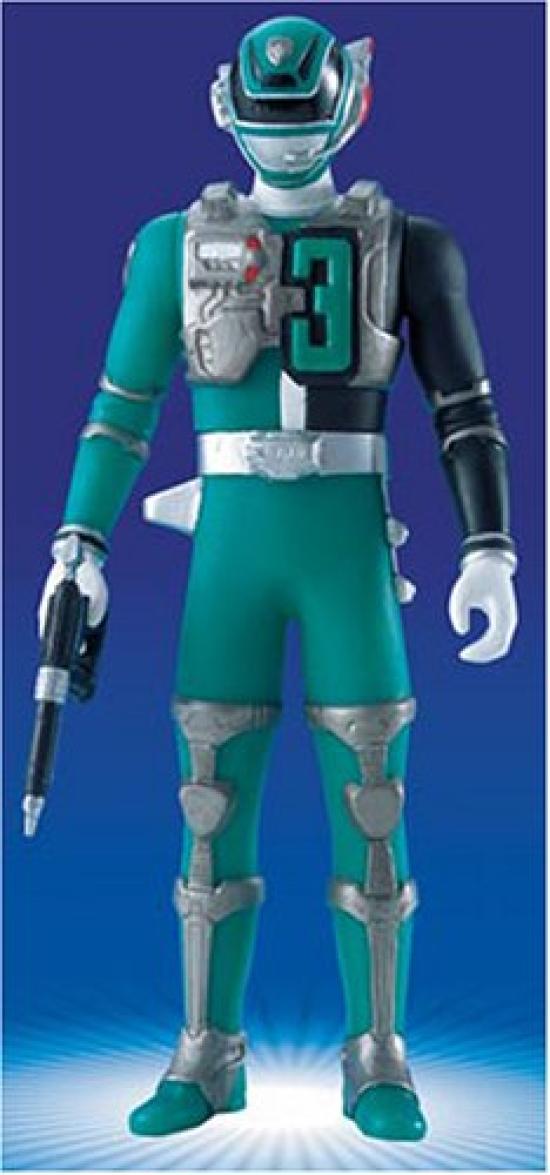 

Sentai Hero Series 10 Deka Green Swat Mode