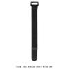 20pcs Reusable Fishing Rod Tie Holder Strap Suspenders Fastener Hook Loop Cable Cord Tie Belt Fishing Tackle Strapping Wrap Band