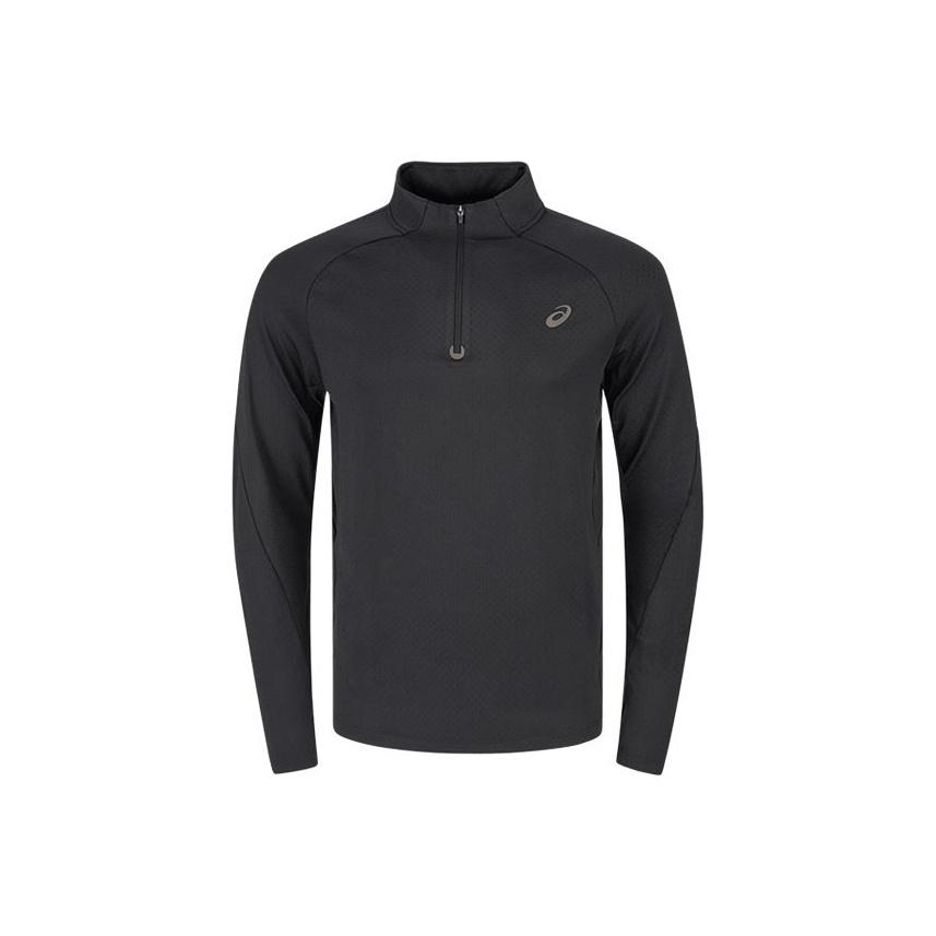 Asics Comfortable Stand Collar Warm Long Sleeve T-Shirt Men Tops 2011D476-001