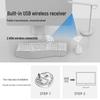 ShanYe GSKBERGW6W-SET Wireless Ergonomic Keyboard Mouse Set