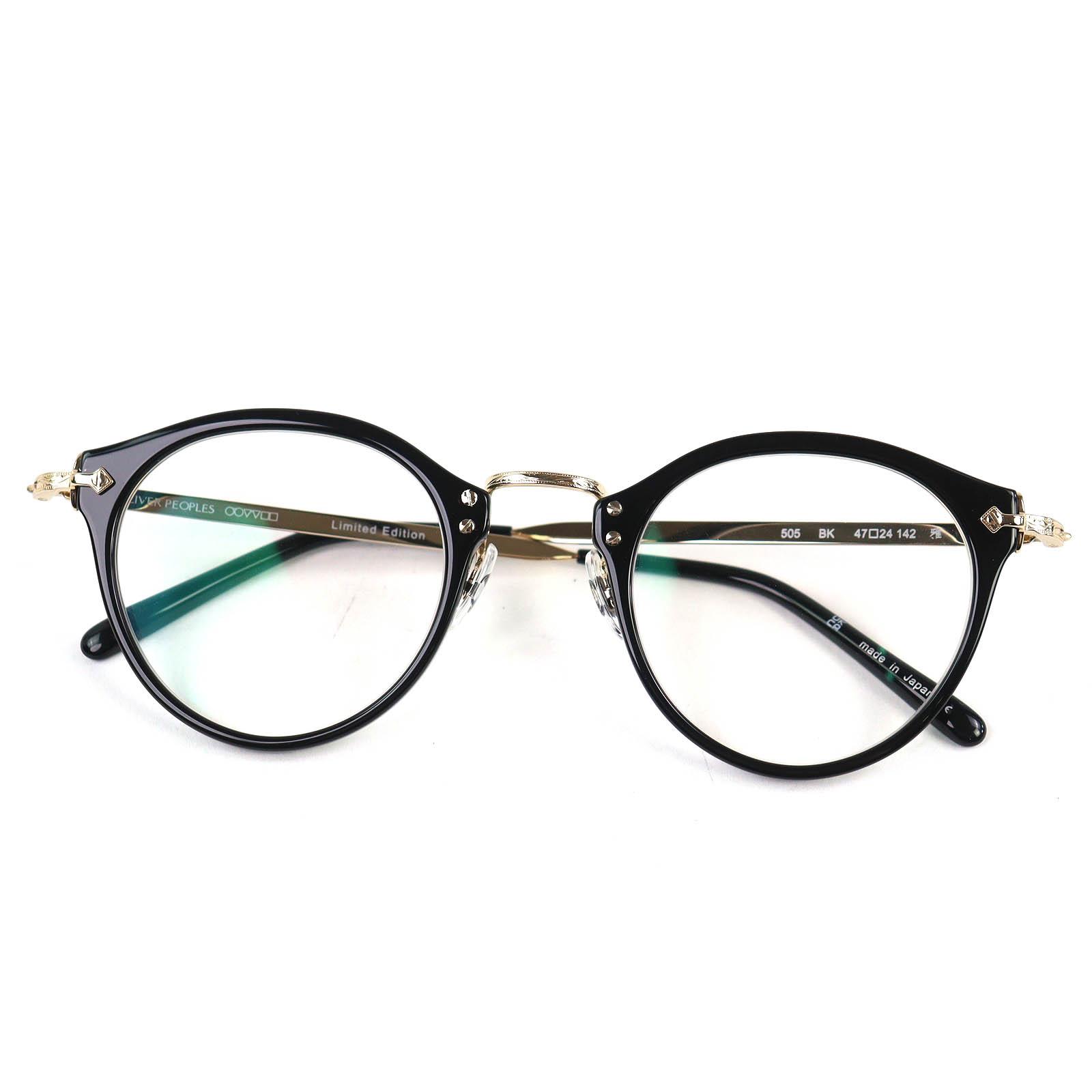 Отличные очки OLIVER PEOPLES 505 Лимитированная серия Miyabi black мужские Б/у