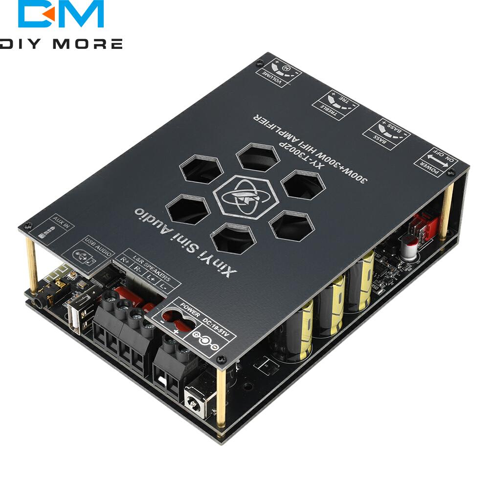 TPA3255 300W+300W High-power Stereo Low Noise HIFI Digital Amplifier Board Blueteeth 5.2 Compatible with WAV FLAC APE