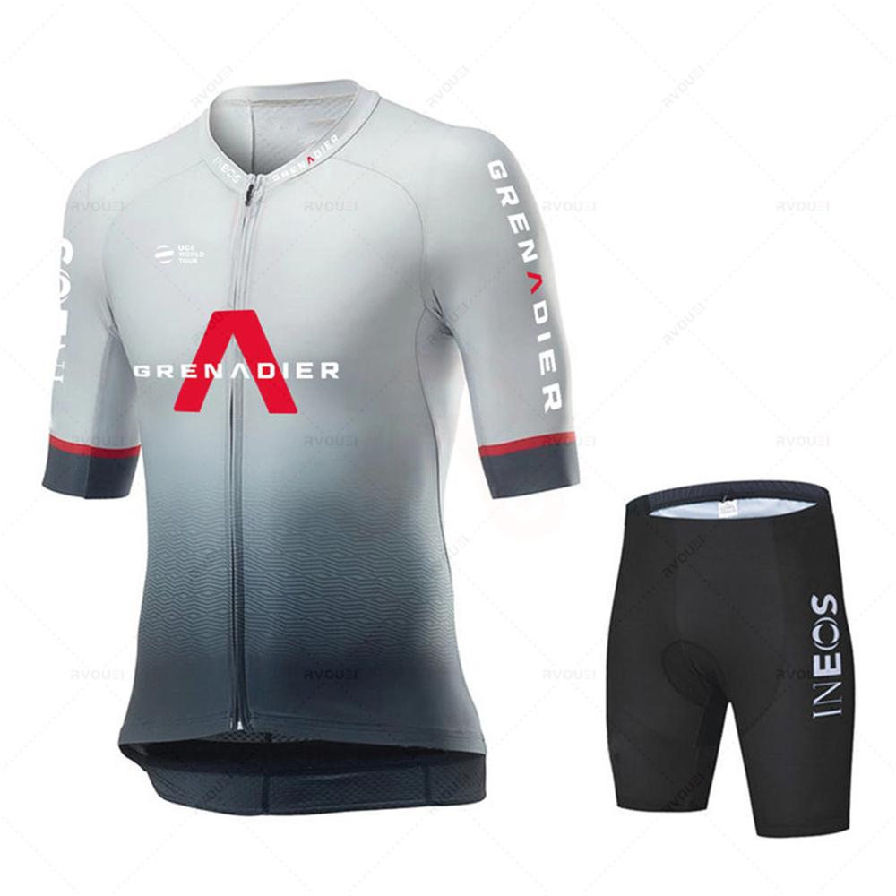 Ineos Grenadier Radtrikot-Set für Herren, atmungsaktiv, schnelltrocknend, 2026