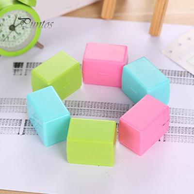 Messy Code ID Guard Mini Roller Stamp Self-inking Privacy Protection Stamp