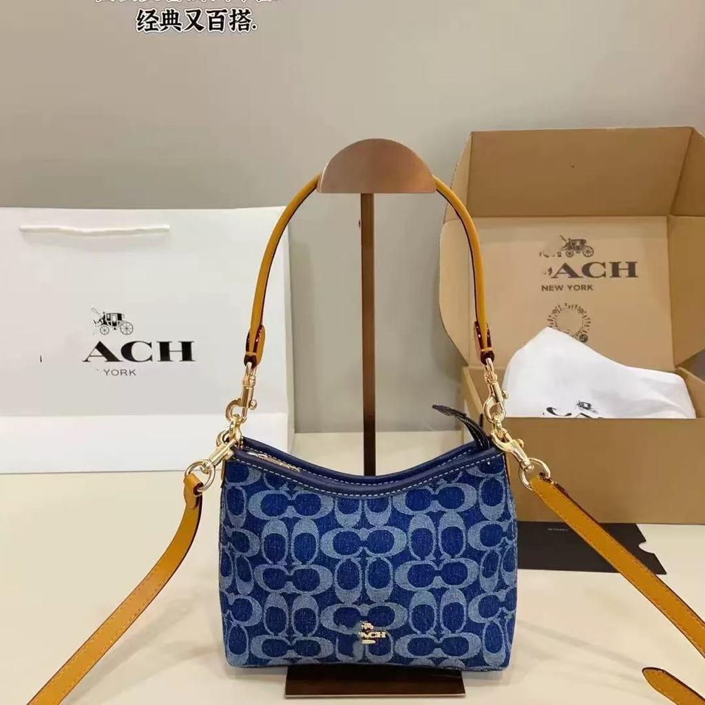 High Quality 2024 Laurel Single Shoulder Milk Aged Flower Crossbody Stray Bag Versatile Large Capacity Underarm