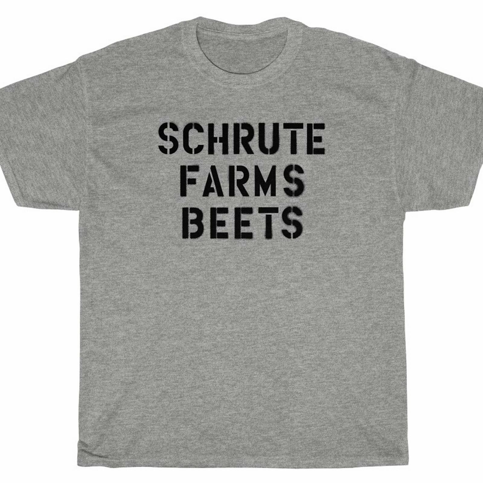 SCHRUTE FARMS BEETS T-Shirt Dwight Dunder Office Mifflin S