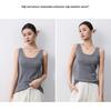 Wool Camisole Vest: Fine-Spun, Crew Neck or V-Neck, Slim-Fit Base Layer