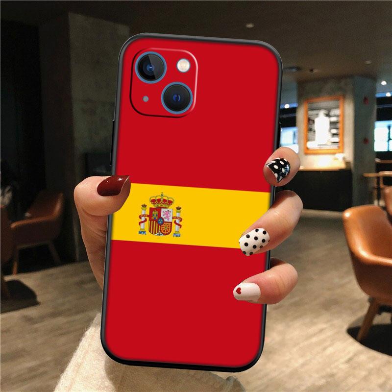 IK61 Spain Flag New High-End Shell Phone Case for iPhone SE X XS XR 16E 17 11 Pro Max 8 7 6 6s Plus Air