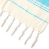 Cotton Turkish beach towel New diamond grid sports and fitness tassel bath towel kitchen towel soft absorbent quick