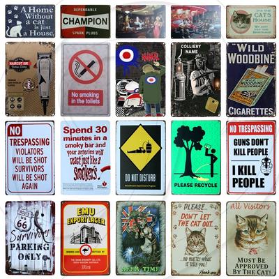 SUMIK Guys No Shirt No Service Girls No Shirt Free Drinks Metal Tin Sign Vintage Art Poster Plaque Party Bar Pub Home Wall Decor